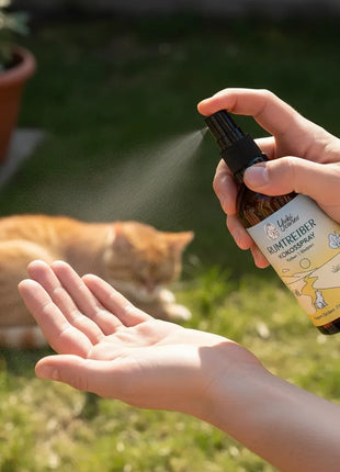 Kokos Spray Rumtreiber - sanfter Zeckenschutz für Katzen & Welpen