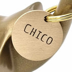 Messing gebürstet / 2.5 cm