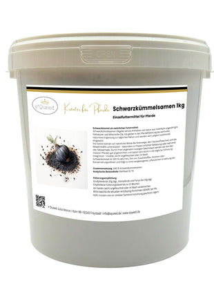 Schwarzkümmel Pferd 1kg
