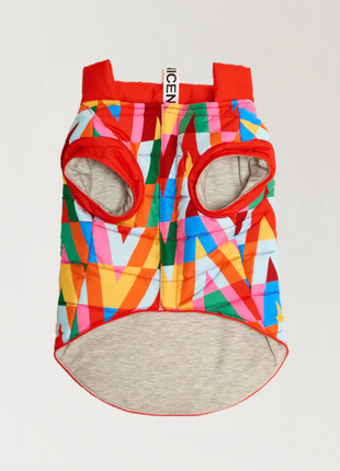 Color Splash Wasserdichte Pufferjacke