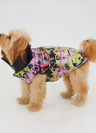 Graffiti Wasserdichte Pufferjacke