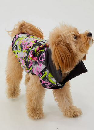 Graffiti Wasserdichte Pufferjacke