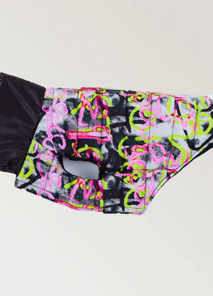 Graffiti Wasserdichte Pufferjacke