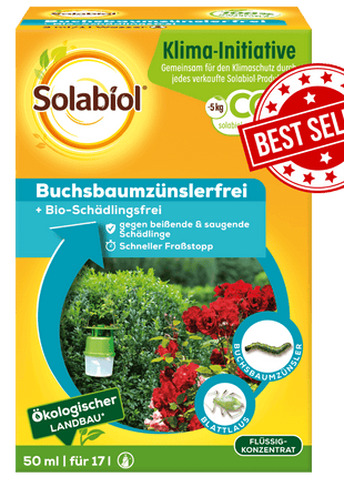 Solabiol Buchsbaumzünslerfrei 50 ml Fraßstopp