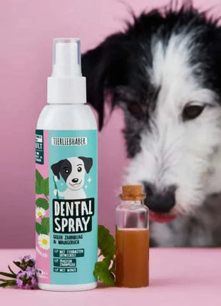 Natürliches Dentalspray zur Entfernung von Zahnstein von Tierliebhaber