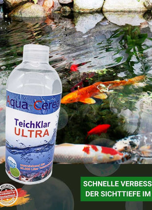 Teichklar Ultra - für einen klaren Teich - Aqua-Cereal®