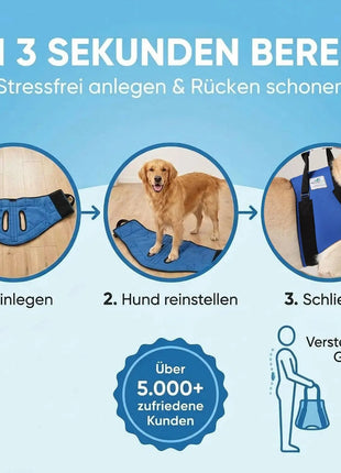 Vordere Tragehilfe für Hunde