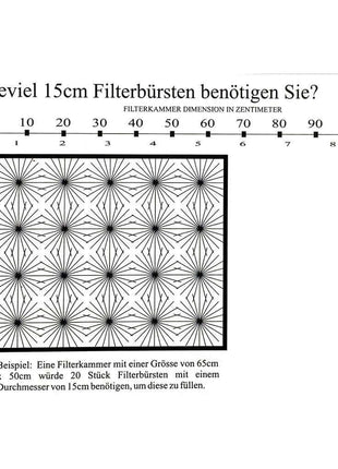 Black Knight Filterbürste ø 10 cm