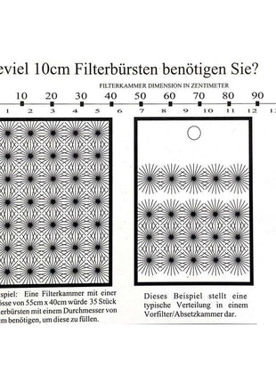 Black Knight Filterbürste ø 10 cm