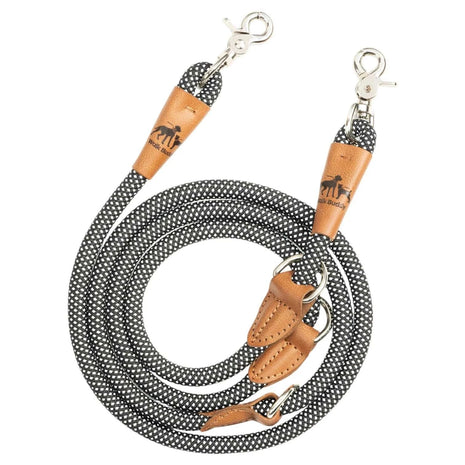 GLOW reflective leash, highly reflective, length-adjustable and vegan