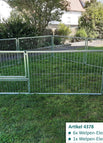 0.82 m / 3 x 3 m (7.8 m²) | 6 Elemente 1.5 m + 1 Element 2.0 m inkl. 1 Türe