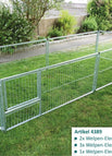 0.82 m / 4 x 1.5 m (6 m²) | 2 Elemente 1.5 m + 4 Elemente 2.0 m inkl. 1 Türe