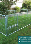 6-Eck (10.4 m²) / 4 x 2 m (8 m²) | 6 Elemente 2.0 m inkl. 1 Türe