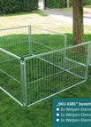 2 x 1.5 m (3 m²) | 2 Elemente 1.5 m + 2 Elemente 2.0 m inkl. 1 Türe