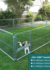 4 x 3 m (12 m²) | 4 Elemente 1.5 m + 4 Elemente 2.0 m inkl. 1 Türe