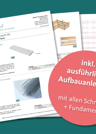 Hochbeet U-Form | Höhe: 83 cm