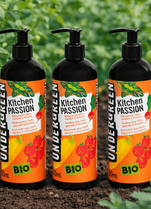 COMPO UNDERGREEN Bio-Flüssigdünger für Gemüse & Obst 3 Sück a  400 ml
