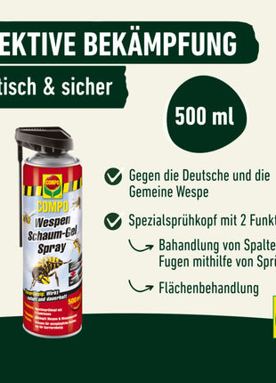 COMPO Wespen Schaum-Gel Spray