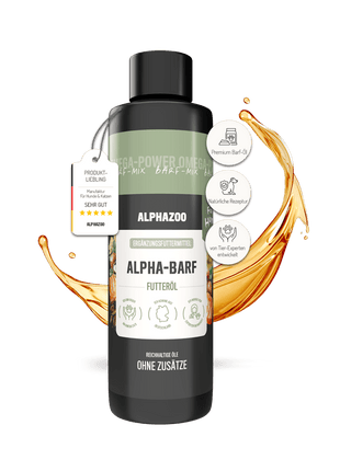 Alpha-Barf Futteröl für Hunde
