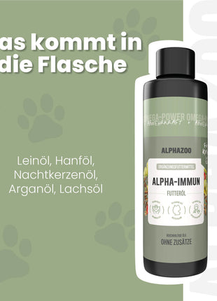 Alpha-Immun Futteröl für Katzen