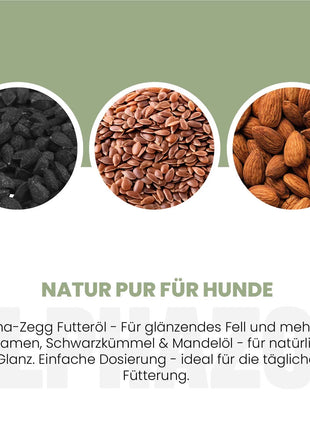 Alpha-Zegg Futteröl für Hunde