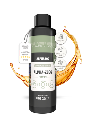 Alpha-Zegg Futteröl für Hunde