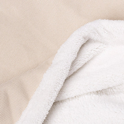 Kuscheliges Hundebett: Anti-Stress mit abnehmbarer Kuscheldecke