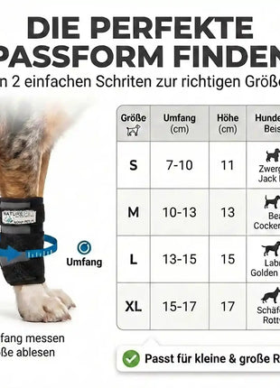 Medium Handgelenksbandage für Hunde