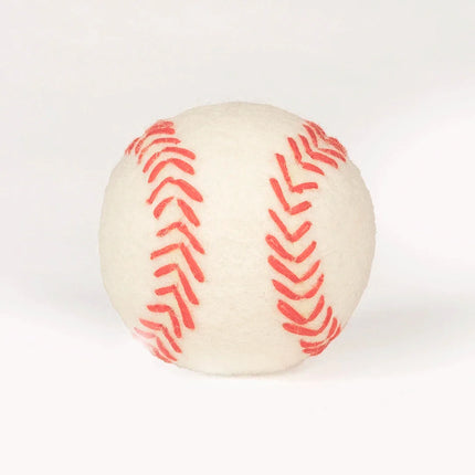 BUDDY. Hundespielzeug aus Schafwolle "Baseball"