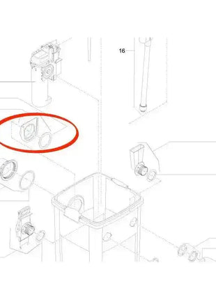 OASE BG Auslaufmutter FiltoMatic – Ersatzteil