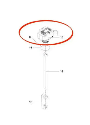 OASE BG Lampenkopf FiltoClear UVC 36 – Ersatzteil