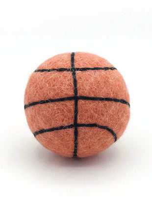 BUDDY. Hundespielzeug aus Schafwolle "Basketball"