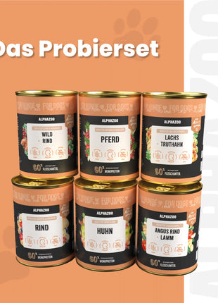 Probierschmaus Hund