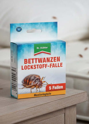 Dr. Stähler Bettwanzen Lockstoff-Falle 5 Fallen
