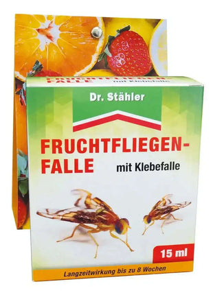 Dr. Stähler Fruchtfliegenfalle 1 Falle mit 2 Klebefalle
