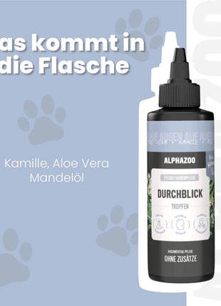 Durchblick Augenpflege für Hunde