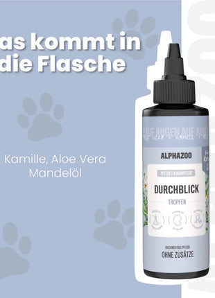 Durchblick Augenpflege für Katzen