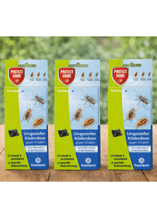 Protect Home Ungezieferköderdose   Schaben  3 x 2 Stk
