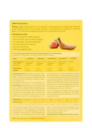 COMPO Schneckenkorn  gegen Nacktschnecken