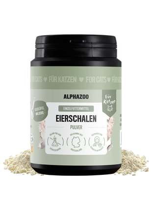 Eierschalenpulver für Katzen