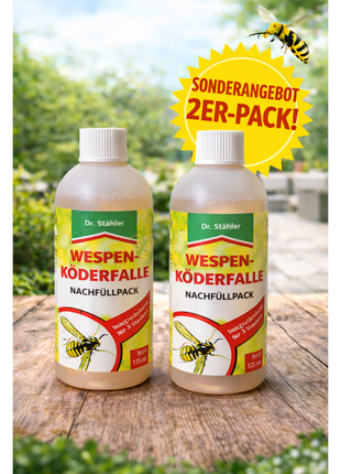 Dr. Stähler Wespenfalle Nachfüllpack 2 Stück