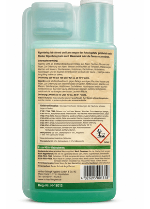 Schopf Algen-Exalgen-Bewuchs-Zerstörer - 500 ml gegen Algen und Flechten