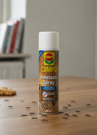 COMPO Ameisen-Spray für Haus Balkon terasse Keller   400 ml