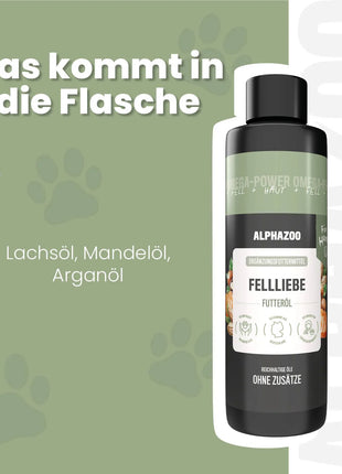Fellliebe Futteröl für Hunde