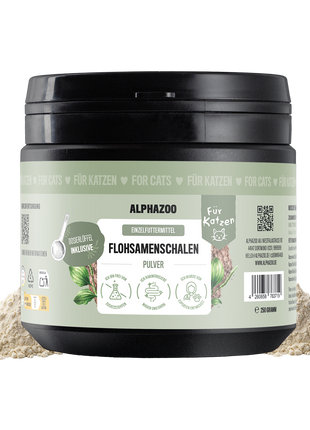 Flohsamenschalen für Katzen