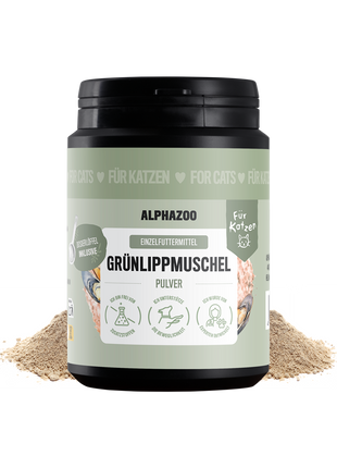Grünlippmuschel-Pulver für Katzen