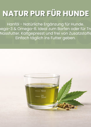 Hanföl für Hunde