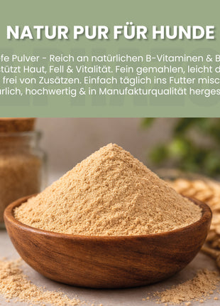 Bierhefe Pulver für Hunde
