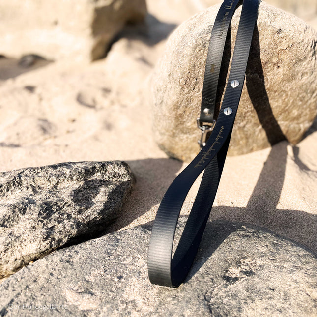 Hundeleine UM'S ECK (1,50 m) aus BioThane®/POP - Band