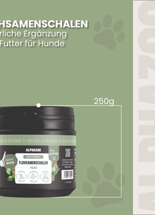 Flohsamenschalen gemahlen für Hunde